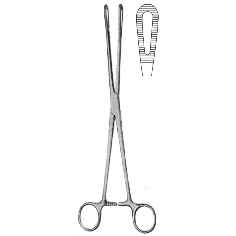 RAMPLEY Dressing & Cotton Swab Forceps Straight 18 cm
